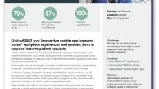 Orbita transforms nurse and patient hospital experiences with ServiceNow 