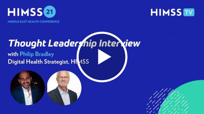 Philip Bradley, digital health strategist at HIMSS