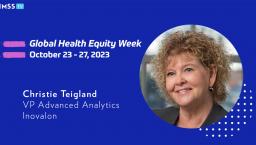 Christie Teigland, vice president of research science and advanced analytics at Inovalon.