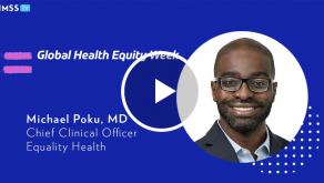 Dr. Michael Poku, chief clinical officer at Equality Health