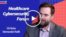 Erik Decker, CISO at Intermountain Health.