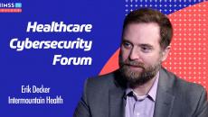 Erik Decker, CISO at Intermountain Health.